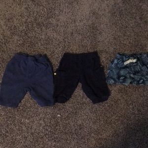 Three 3M baby pants/shorts